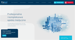 Desktop Screenshot of pramed.pl